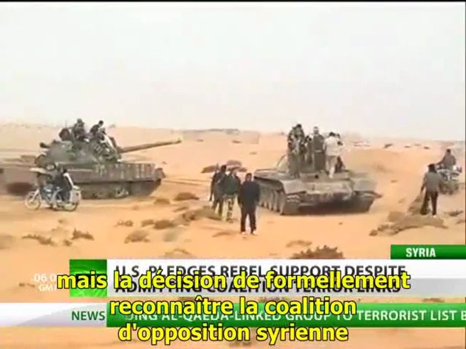 RT.  Ambiguïtés US sur le soutien aux terroristes en Syrie