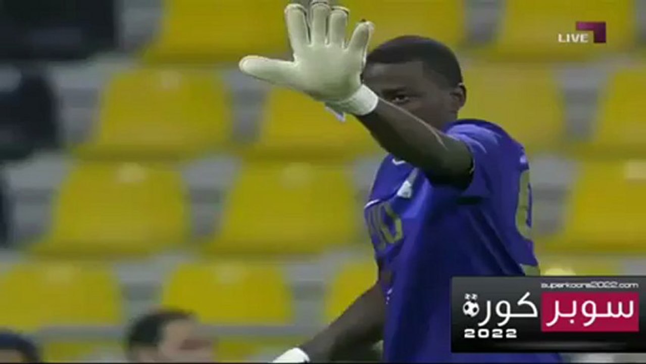Kaleci şaşırmış