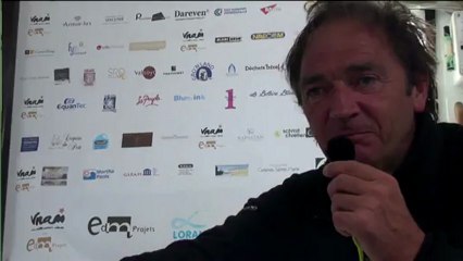 Bertrand de Broc envoyé spécial du Vendée Globe