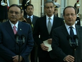 Déclaration avec M. Asif Ali Zardari, Président de la République Islamique du Pakistan