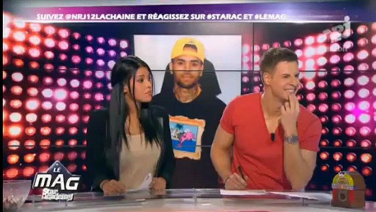 Ayem défend, maladroitement  Chris Brown !!!