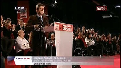 Évènements : Le discours de Jean-Luc Mélenchon en direct sur LCP