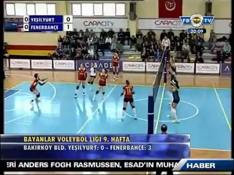 15 Aralık 2012 Bakırköy Belediyesi Yeşilyurt 0-3 Fenerbahçe Maçı Özeti