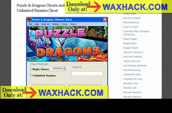 Puzzle & Dragons Hacks for unlimited Magic Stones and Stamina - iPad Best Puzzle & Dragons Magic Stones Cheat
