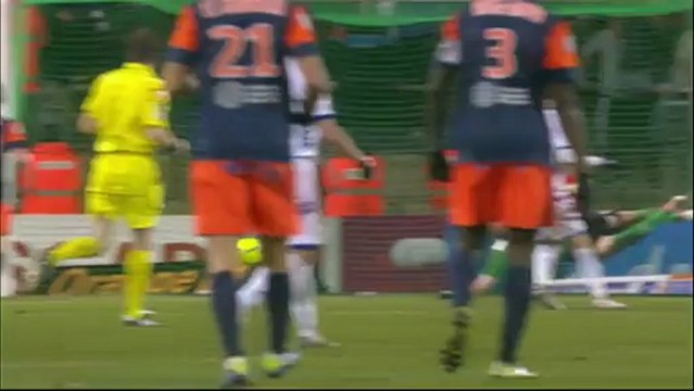 But Younes BELHANDA (60ème) - Montpellier Hérault SC - SC Bastia (4-0) - saison 2012/2013