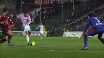 But Cédric BARBOSA (14ème) - OGC Nice - Evian TG FC (3-2) - saison 2012/2013