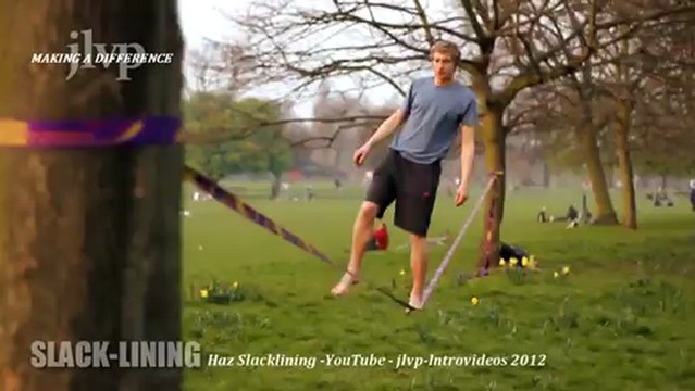 SLACKLINING With Haz 2012