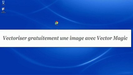 Vectoriser une image gratuitement avec Vector Magic.