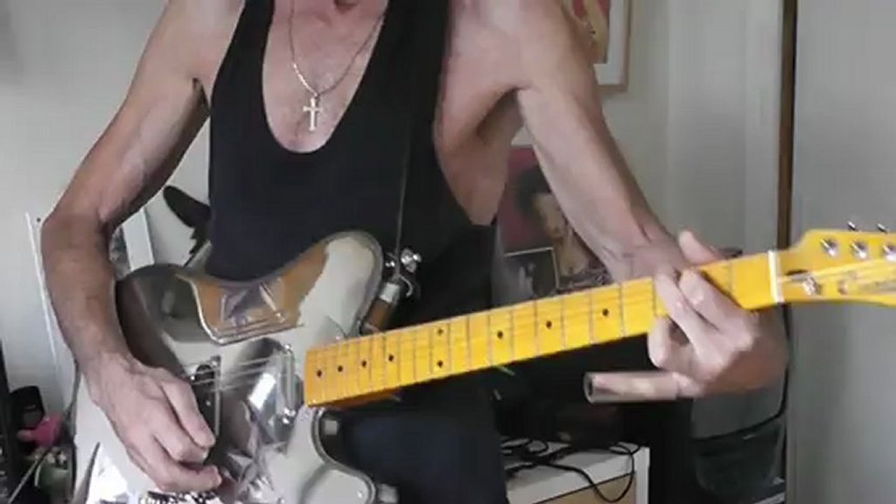 angie,(rolling stones) chorus bottleneck