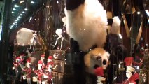 Paris By Night - Christmas Windows at the Galeries Lafayette Paris