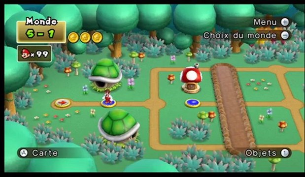 WT - Mario Bros Wii part (18) (fin) monde 9 + mini détente
