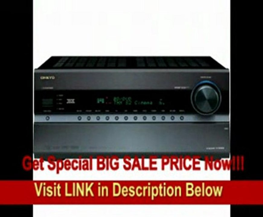 Onkyo TX-NR808 7.2-Channel Network Home Theater Receiver (Black)