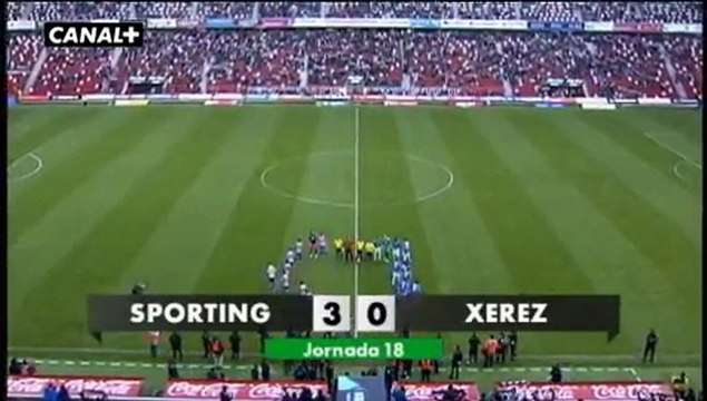 Liga Adelante Sporting 3 Xerez 0