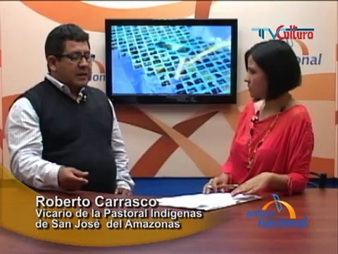Entrevista Padre Roberto Carrasco denuncia contaminacion minera del rio Napo en Loreto