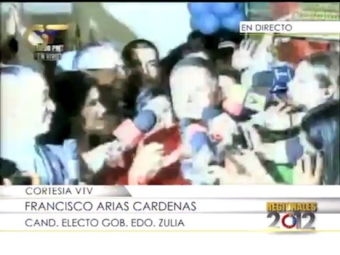 Gobernador electo Francisco Árias Cárdenas: Victoria perfecta dedicada a Chávez