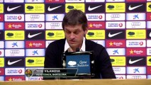 Vilanova, sobre la suplencia de David Villa