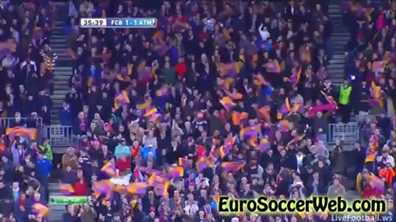 Adriano Wonder goal vs Atletico Madrid