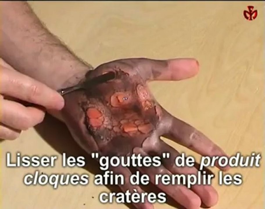 Ylea.eu: Formation secourismes - réaliser un maquillage de brûlure thermique
