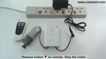 DC Reversing Motor Remote Controller 9V 12V 24V