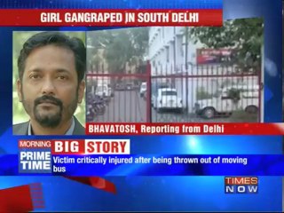 Girl gangraped in private bus in Delhi