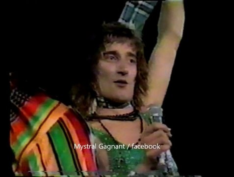 07 you wear it well / Maggie may FACES / Rod STEWART live Edmonton 1973 [HD]