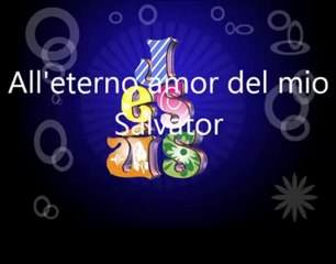 Dio d' amore cantico evangelico karaoke