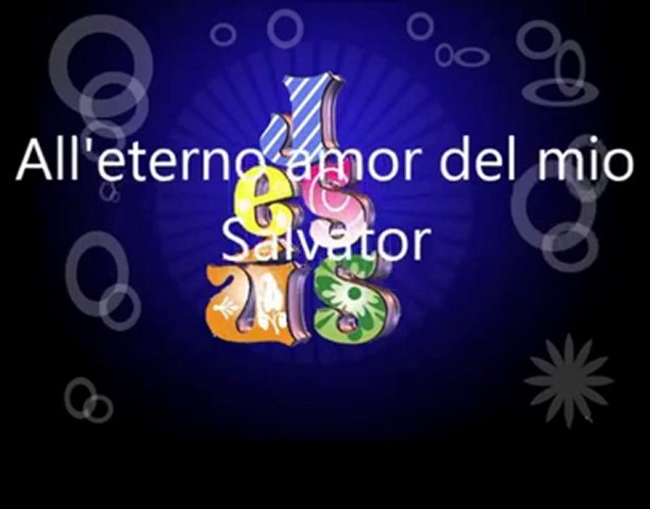 Dio d' amore cantico evangelico karaoke