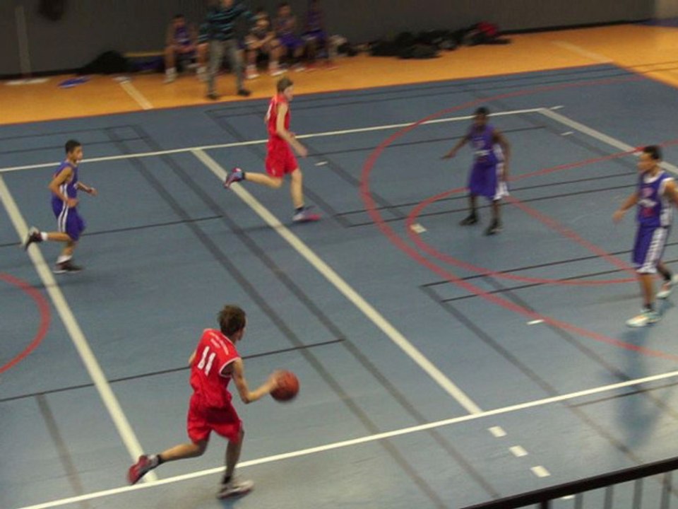 Chatou Croissy 75 : 73 Charenton (minimes) 15/12/2012