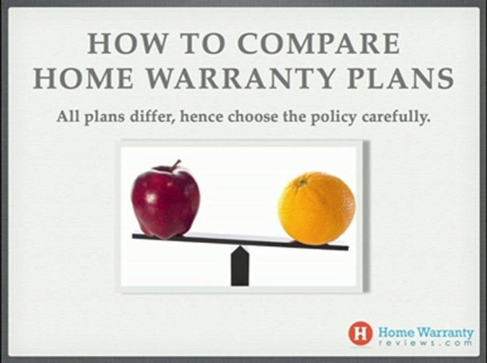 Compare Home Warranties