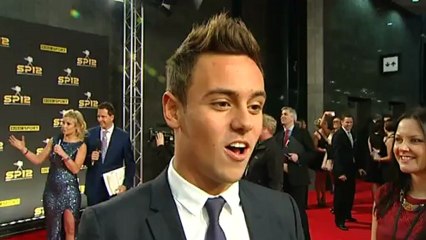 Tom Daley at SPOTY: 'I cannot wait for new reality show'