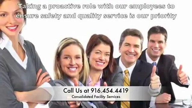 Janitorial Services in Sacramento CA | Consolidated Facility