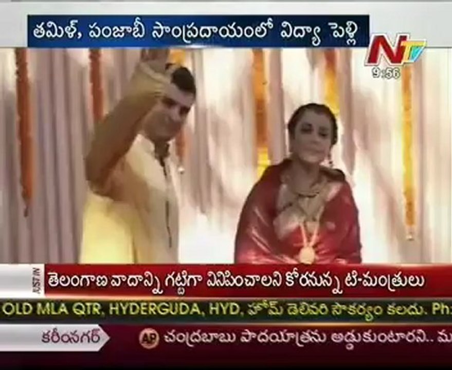 Vidya Balan marries UTV CEO Siddharth Roy Kapur