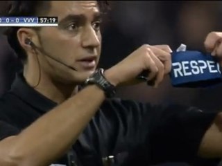 Türk Hakemden 'Saygı' Dersi