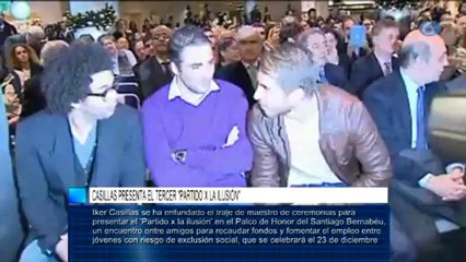 Casillas presenta el tercer "Partido x la ilusión"