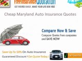Cheap Maryland Auto Insurance Rates - Coverage - Laws - Requirements