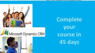 Dynamics CRM Training, Microsoft Dynamics CRM 2011 Training, CRM Training
