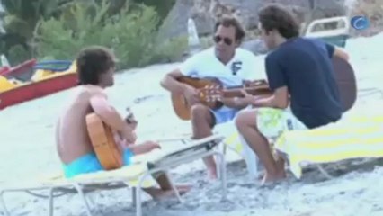 Los Café Quijano ensayan en la playa su próxima gira española