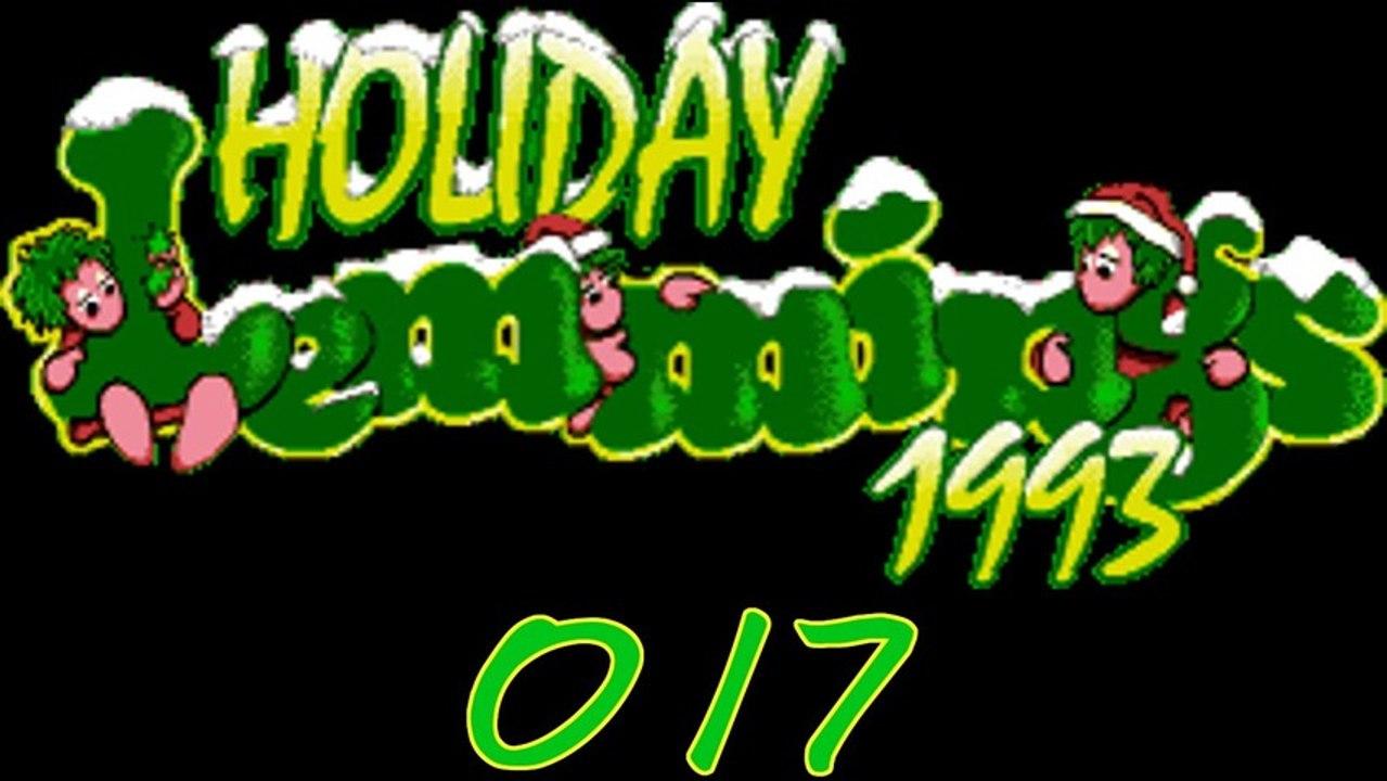 Let's Play Holiday Lemmings 1993 - #017 - Zwei Schächte in der Mine