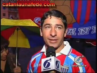 I tifosi dopo Catania-Sampdoria a Sestarete