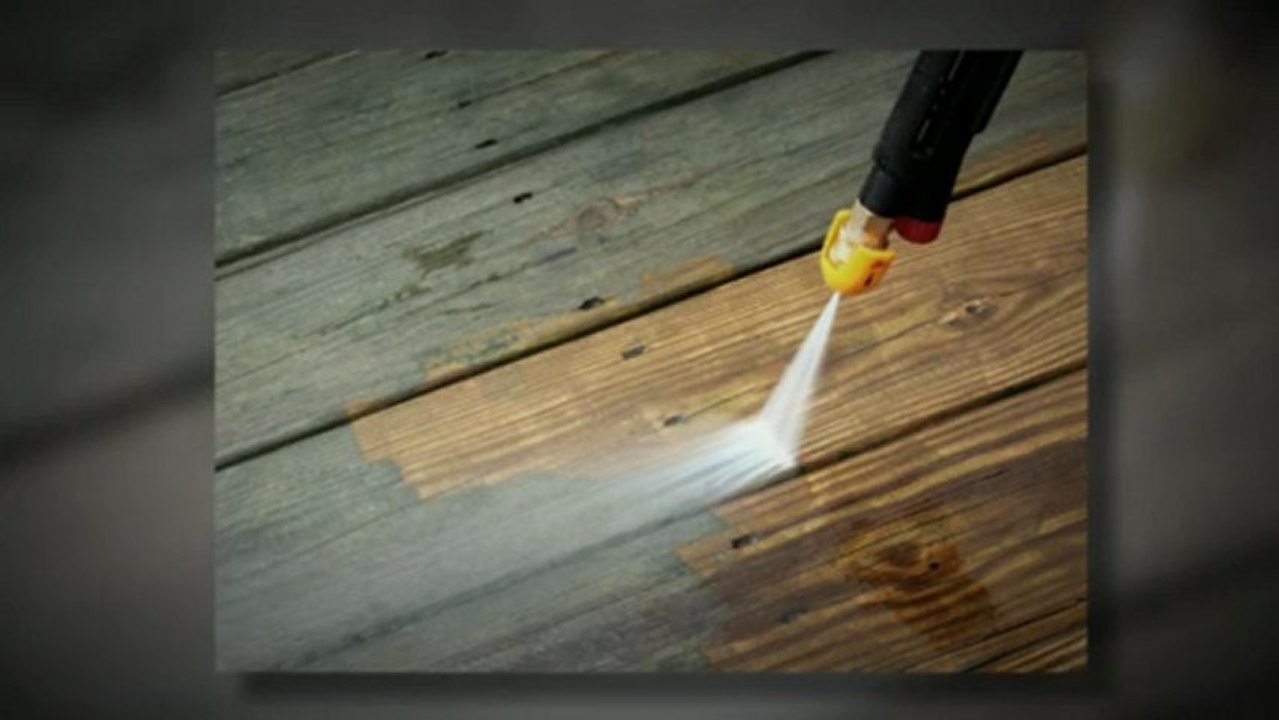 deck pressure washing