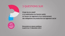[Questions sur] Projet de loi relatif à la mobilisation du foncier public