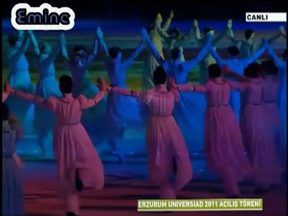 Anadolu Ateşi Baş bar, 2011 erzurum kış olimpiyatları açılışı hd kalitesinde