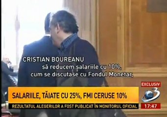 Dezvaluiri si analize terifiante: DE CE A TAIAT BASESCU SALARIILE CU 25%?