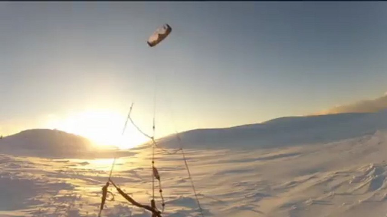 kitedor  ski-kite lelex 11dec 2012