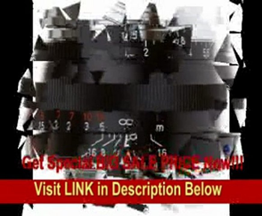 Zeiss Ikon 50mm f/1.5 C Sonnar T* ZM Lens for Zeiss Ikon & Leica M Mount Rangefinder Cameras, Black