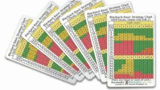 Fun Book Review: Set of Six Blackjack Basic Strategy Cards by Kenneth R Smith