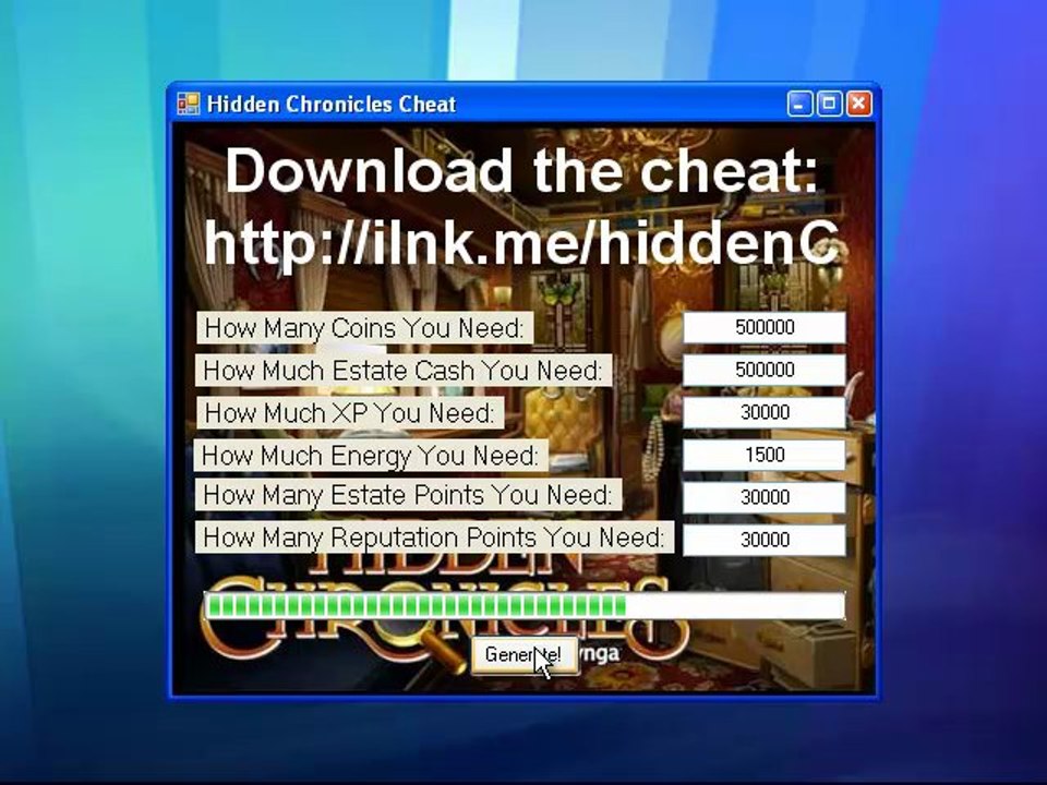 Hidden Chronicles CHEAT/Hack