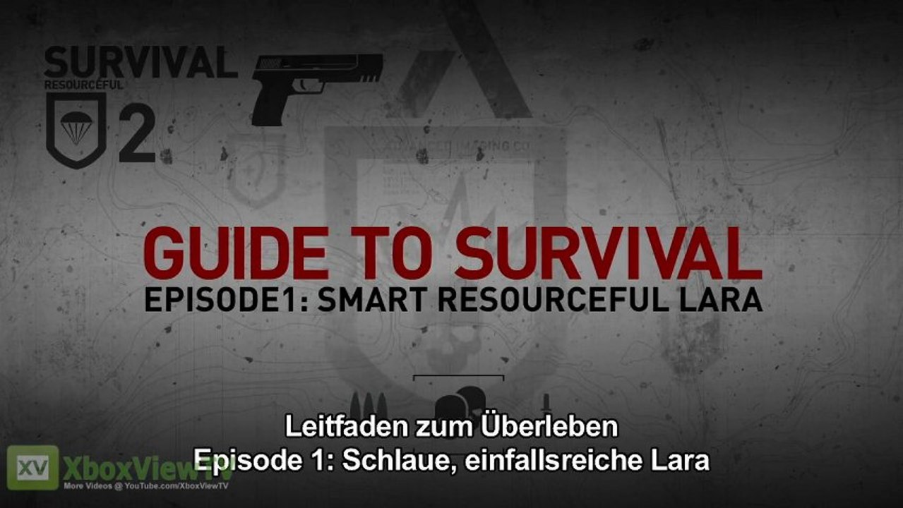 Tomb Raider 2013 | 'Leitfaden zum Überleben' - Ep1: Schlaue einfallsreiche Lara [Deutsch] | HD