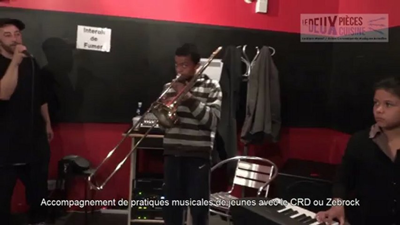 Accompagnement de pratiques  musicales jeunesse au deux Pièces.