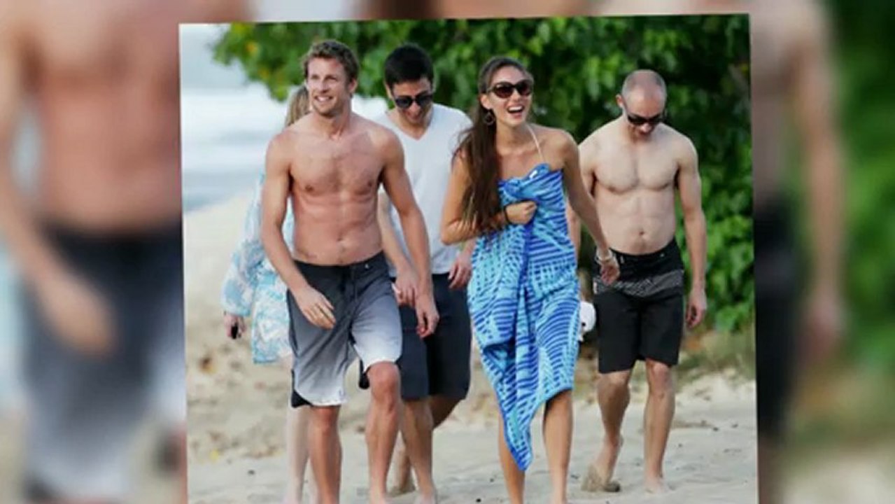 Jenson Button und seine Freundin auf Hawaii